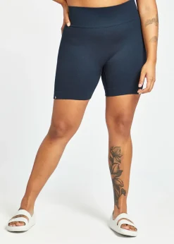 Women Oiselle Long Ribbed Flyte Shorts