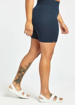 Women Oiselle Long Ribbed Flyte Shorts