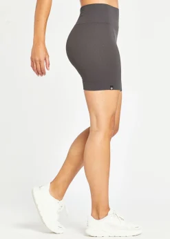 Women Oiselle Long Ribbed Flyte Shorts