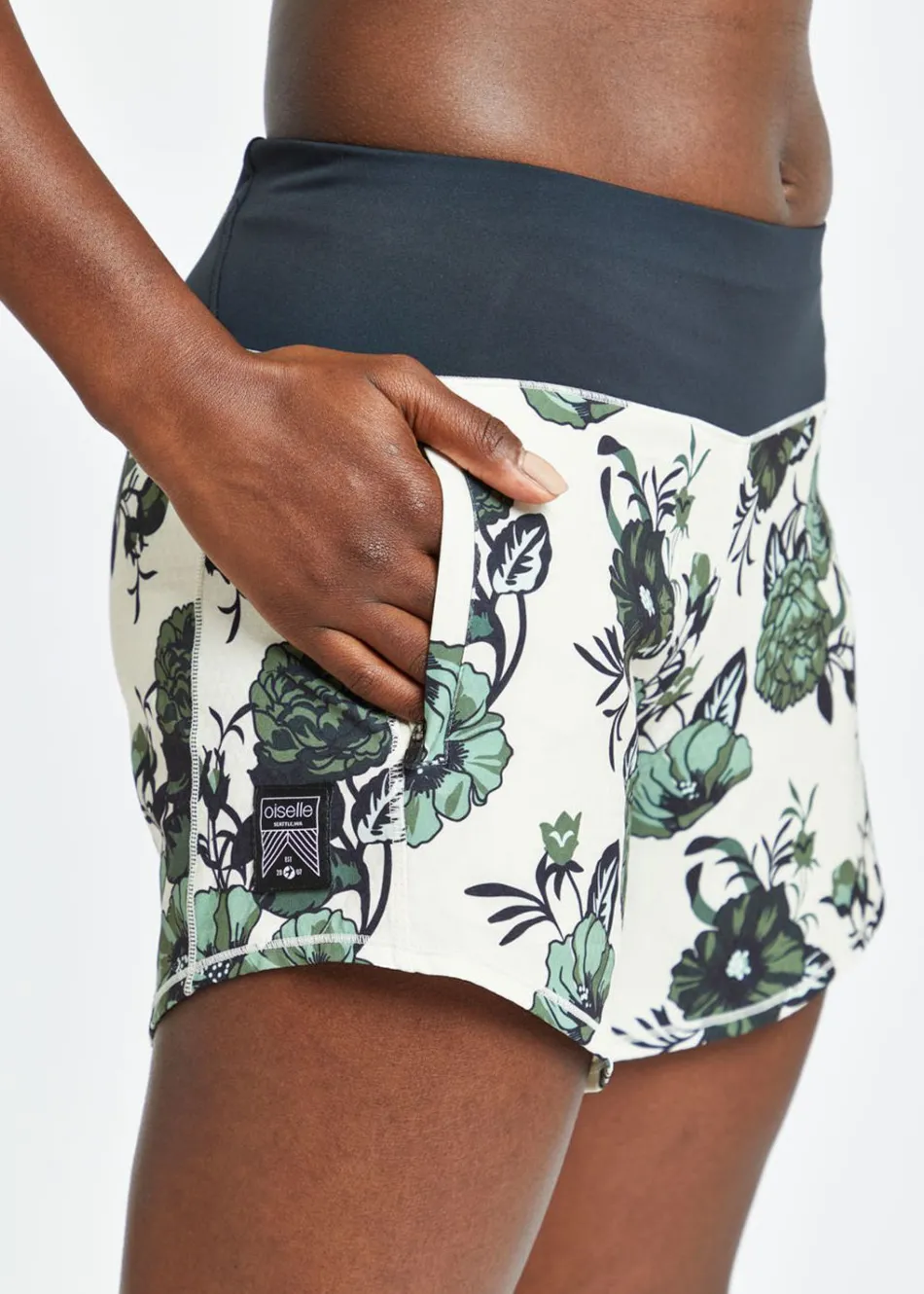Women Oiselle Long Roga Shorts