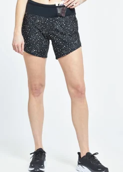 Women Oiselle Long Toolbelt Roga Shorts