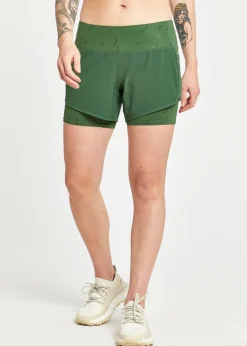 Women Oiselle Long Track Star Shorts