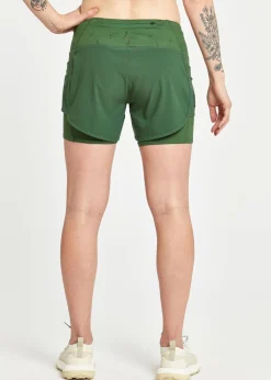 Women Oiselle Long Track Star Shorts
