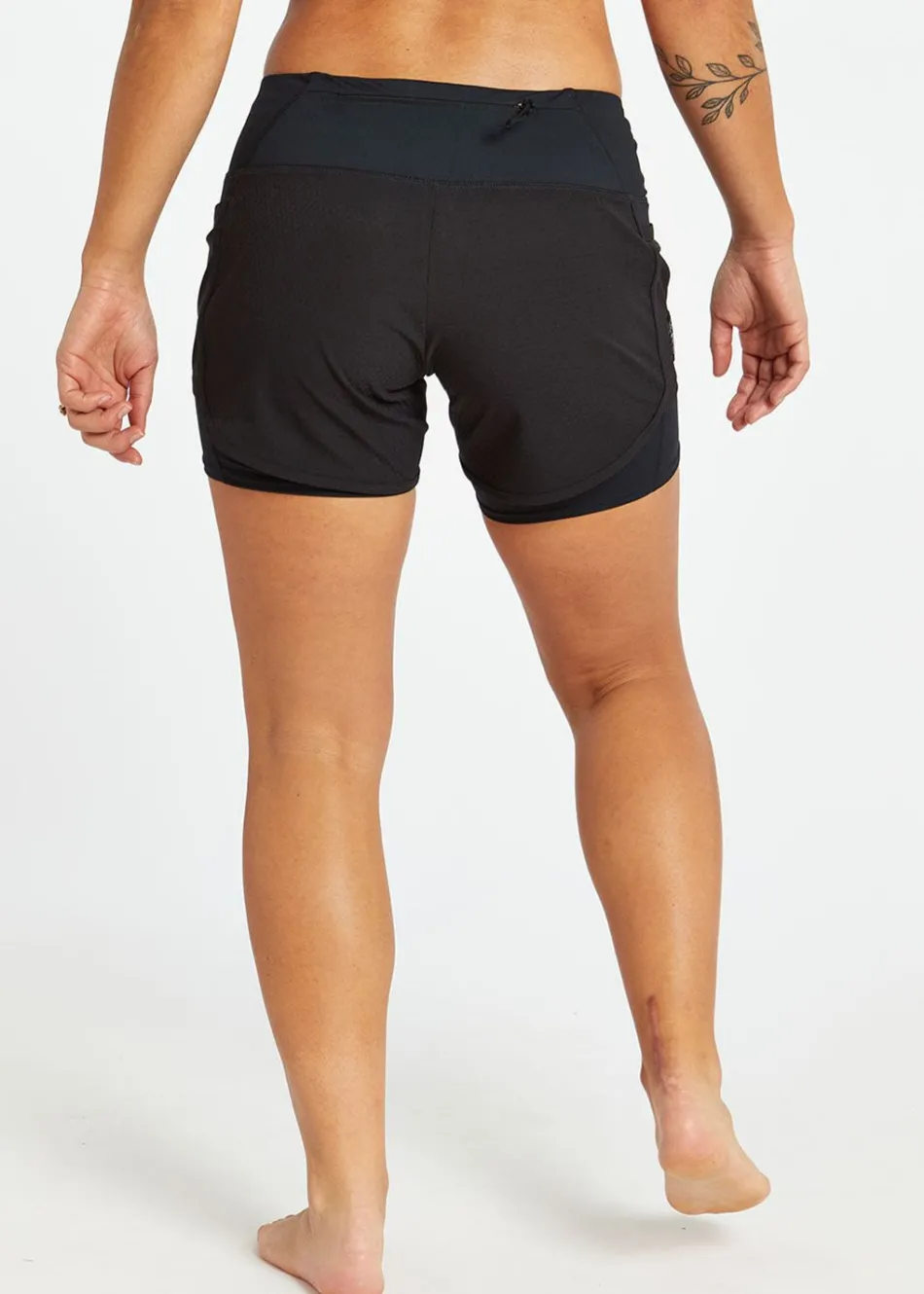 Women Oiselle Long Track Star Shorts