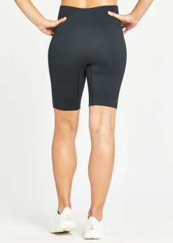 Women Oiselle Longer Ribbed Flyte Shorts