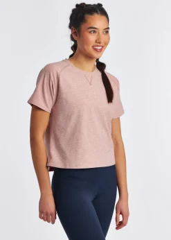 Women Oiselle Lux Boxy Short Sleeve