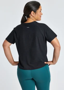Women Oiselle Lux Boxy Short Sleeve