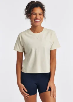 Women Oiselle Lux Boxy Short Sleeve