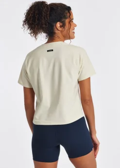 Women Oiselle Lux Boxy Short Sleeve