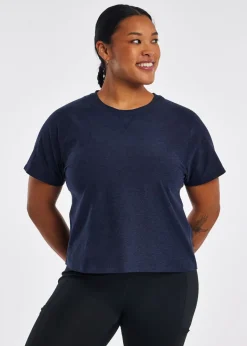 Women Oiselle Lux Boxy Short Sleeve