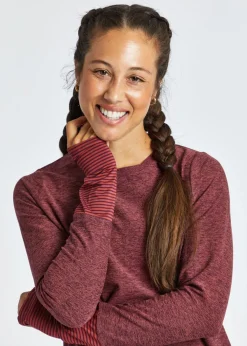 Women Oiselle Lux Cuffed Long Sleeve