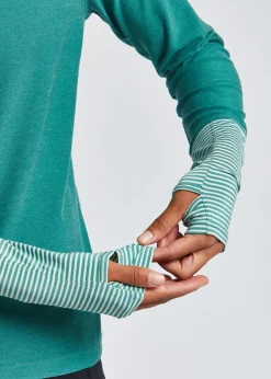 Women Oiselle Lux Cuffed Long Sleeve