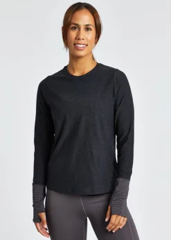Women Oiselle Lux Cuffed Long Sleeve