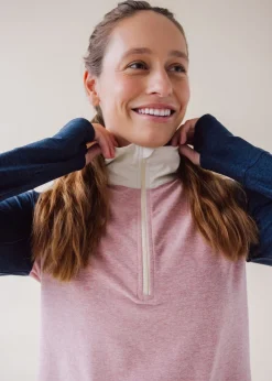 Women Oiselle Lux Half Zip