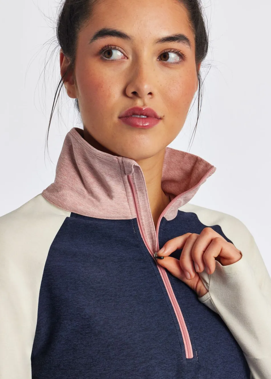 Women Oiselle Lux Half Zip