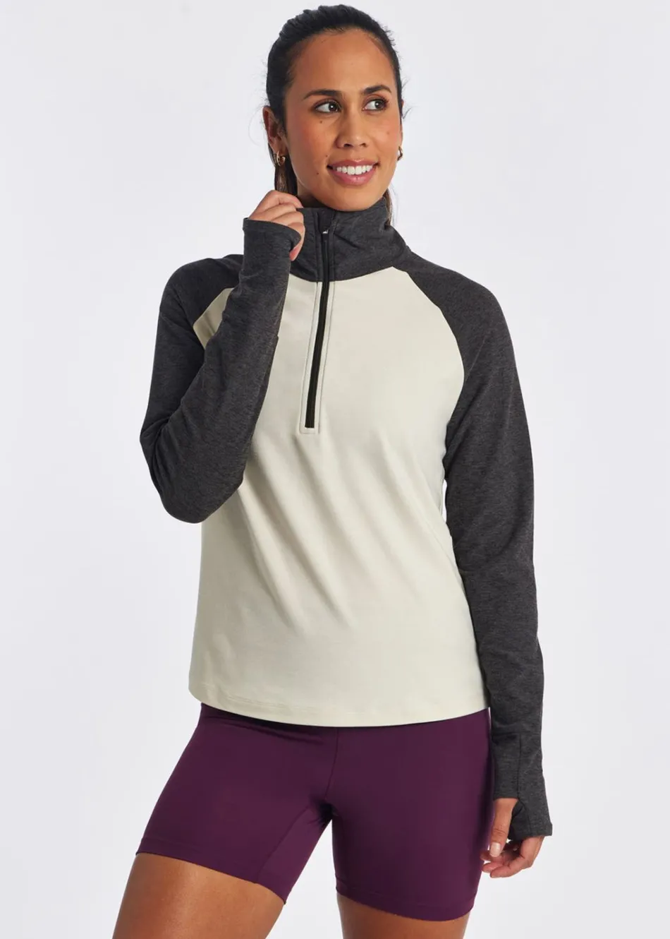 Women Oiselle Lux Half Zip