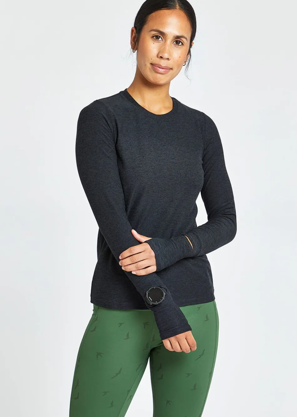 Women Oiselle Lux Layer Long Sleeve