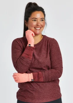 Women Oiselle Lux Running Gloves