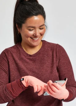 Women Oiselle Lux Running Gloves