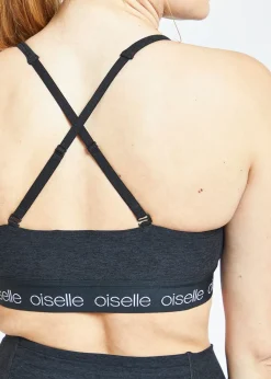 Women Oiselle Lux Scoop Neck Bralette