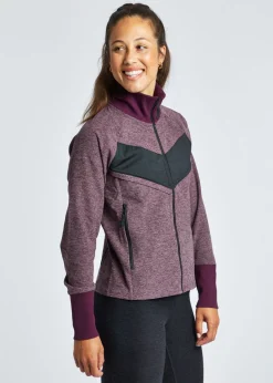 Women Oiselle Lux V Formation Track Jacket