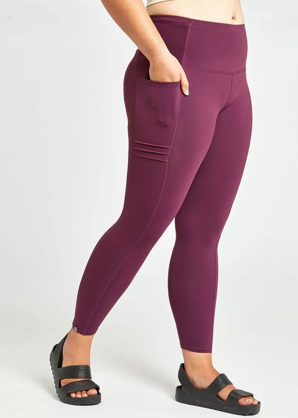 Women Oiselle Pocket Jogger 3/4 Tights