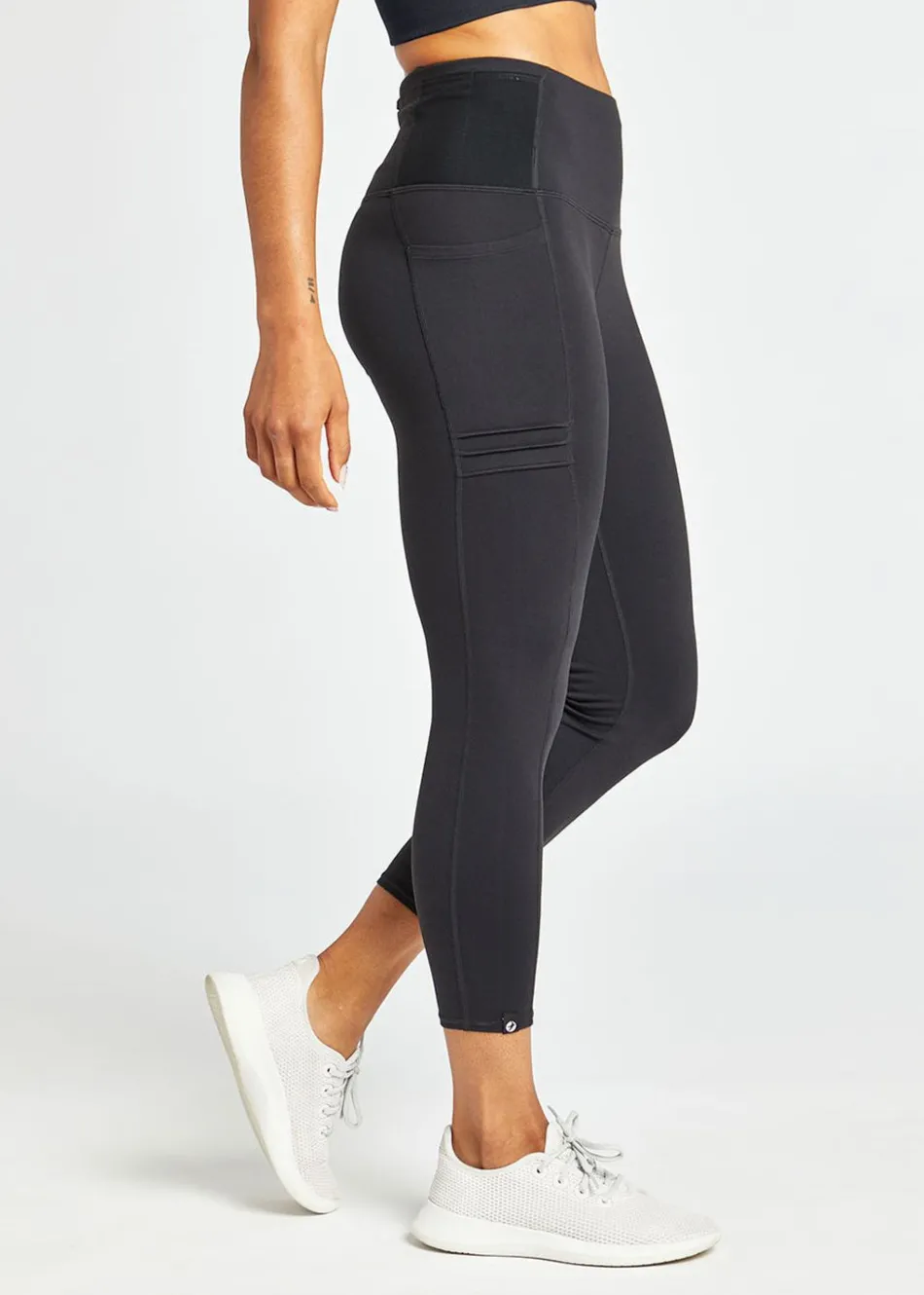Women Oiselle Pocket Jogger 3/4 Tights