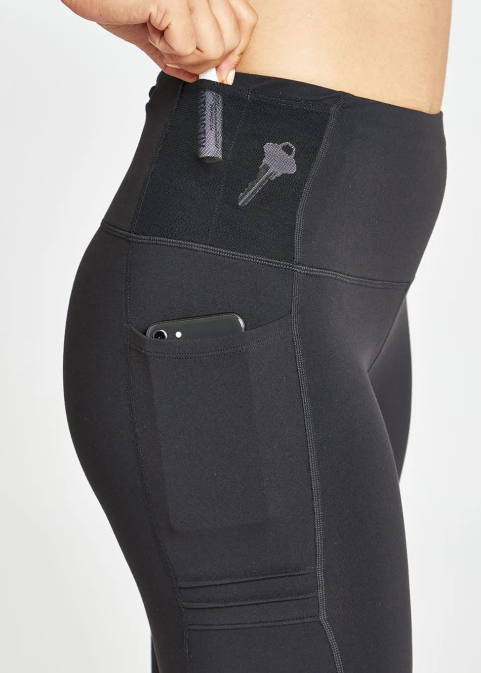 Women Oiselle Pocket Jogger 3/4 Tights