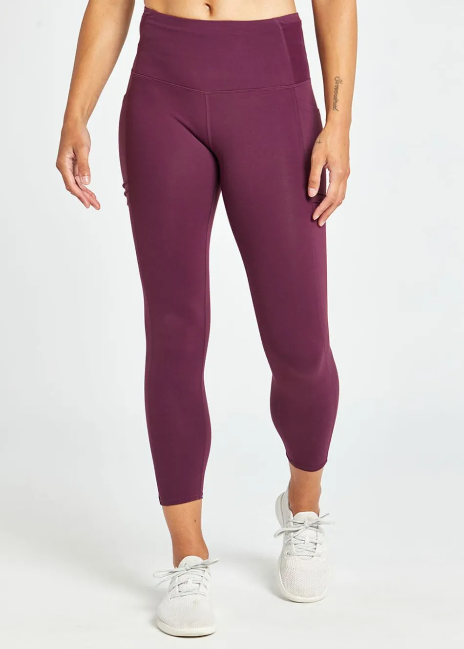 Women Oiselle Pocket Jogger 3/4 Tights