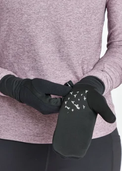 Women Oiselle Power Move Mittens