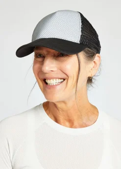 Women Oiselle Reflective Runner Trucker Hat