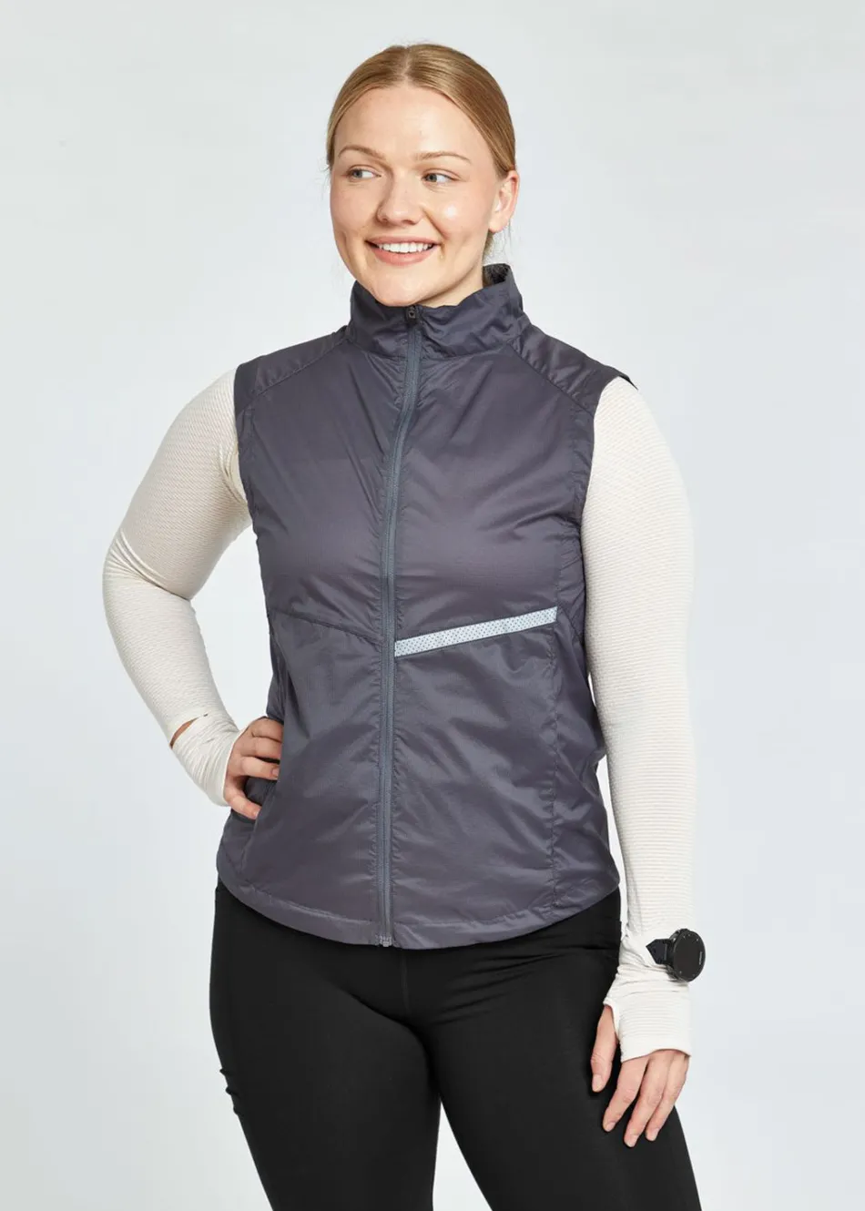 Women Oiselle Reflective Vigor Vest