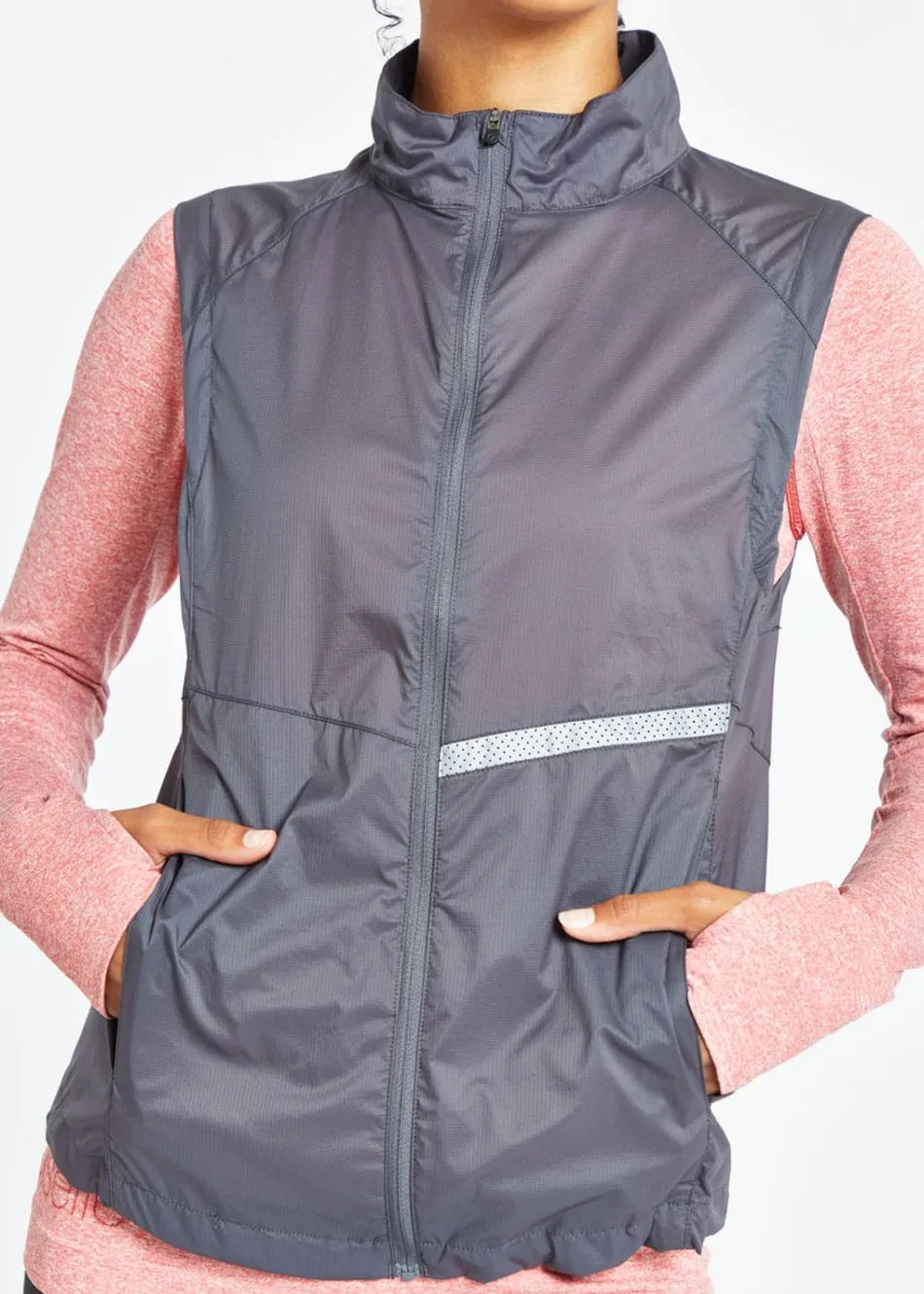 Women Oiselle Reflective Vigor Vest