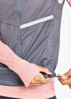 Women Oiselle Reflective Vigor Vest
