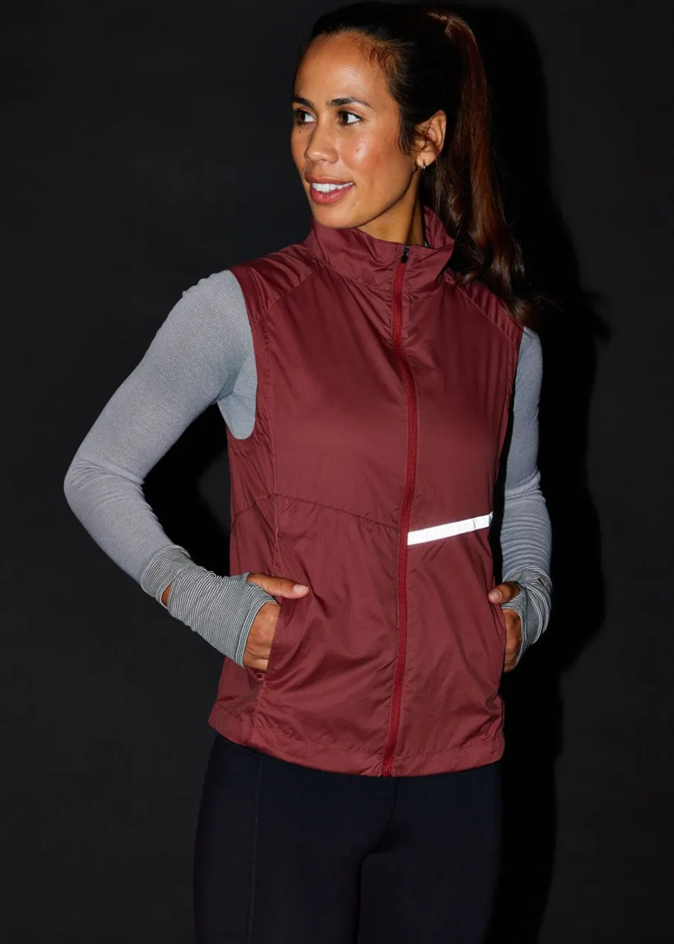 Women Oiselle Reflective Vigor Vest