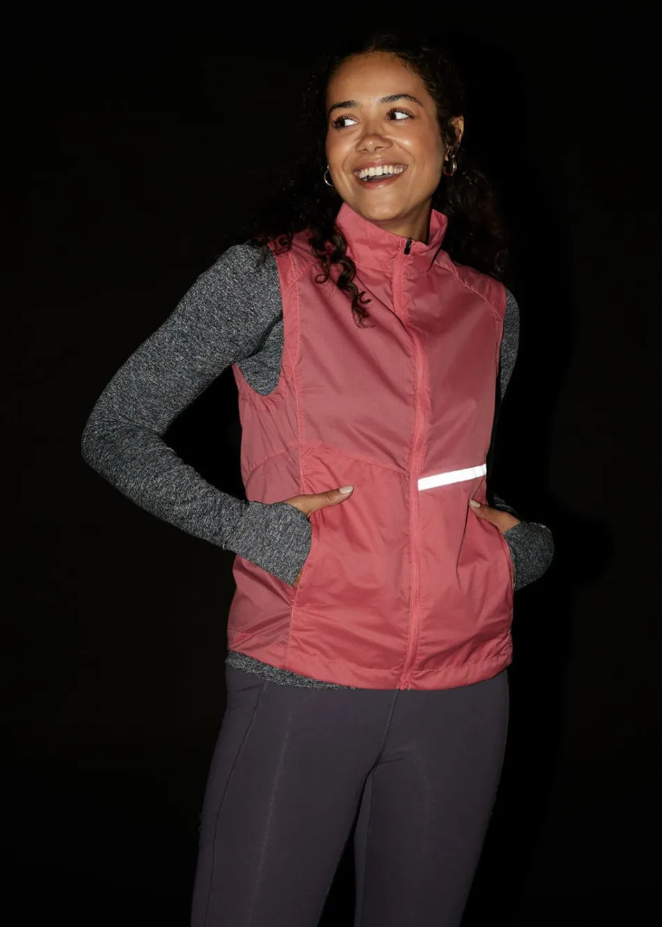 Women Oiselle Reflective Vigor Vest
