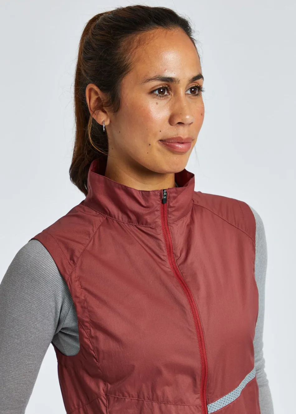 Women Oiselle Reflective Vigor Vest