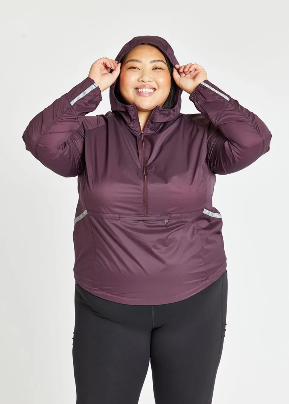 Women Oiselle Reflective Vim Anorak