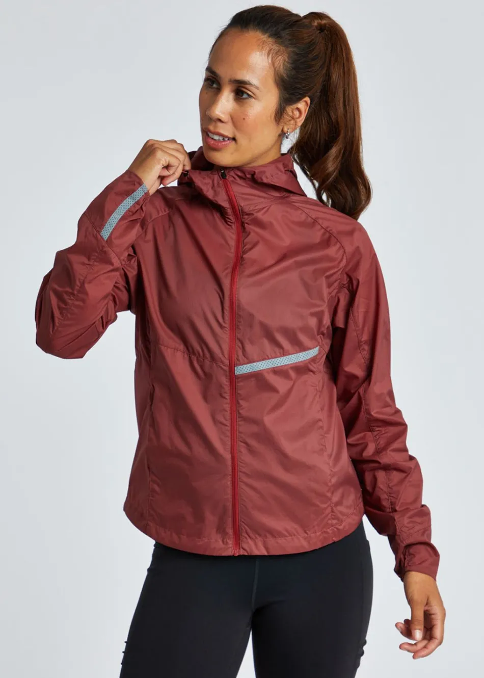 Women Oiselle Reflective Vim Jacket