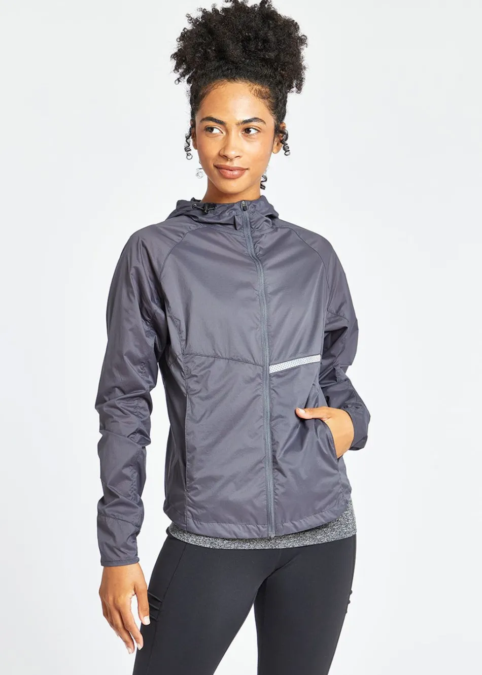 Women Oiselle Reflective Vim Jacket