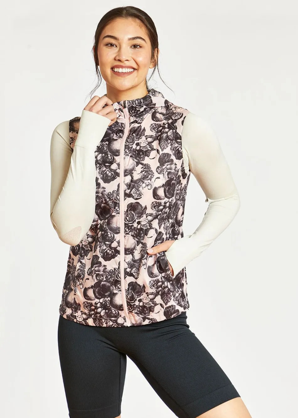 Women Oiselle Seattle Showers Vest