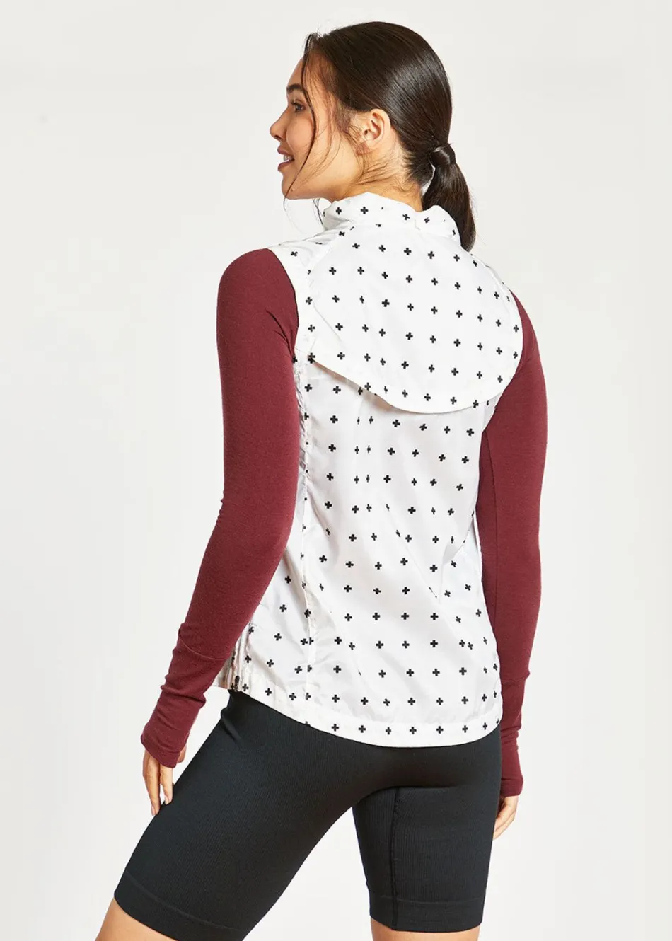 Women Oiselle Seattle Showers Vest