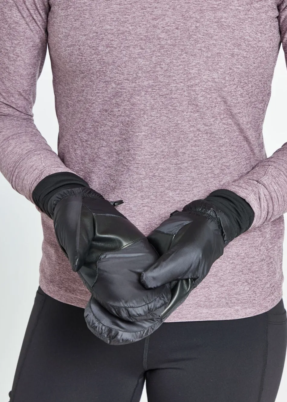 Women Oiselle Super Puff Mittens