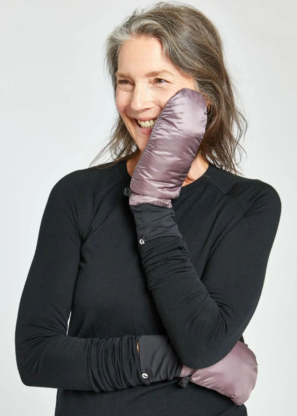 Women Oiselle Super Puff Mittens