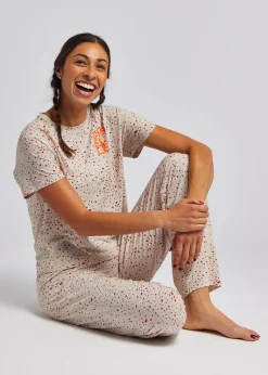 Women Oiselle Tee Lux Kami Jammie Pants