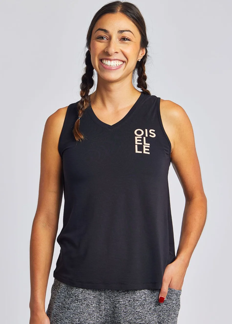 Women Oiselle Tee Lux Kami Jammie Tank