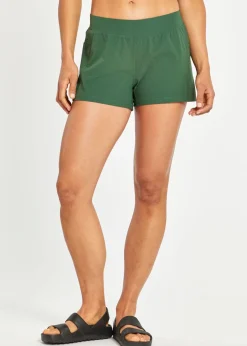 Women Oiselle Track Fan Shorts