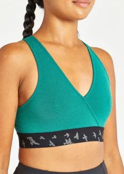 Women Oiselle Wazzie Wool Crossover Bra