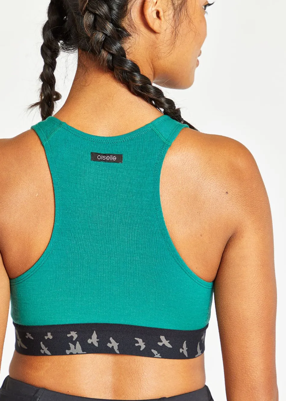 Women Oiselle Wazzie Wool Crossover Bra
