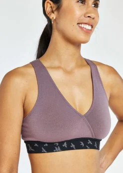 Women Oiselle Wazzie Wool Crossover Bra